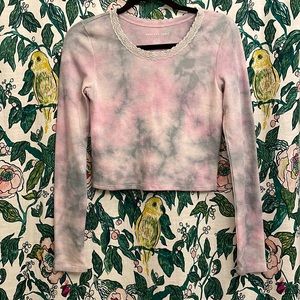 NWT American Eagle Pastel Crop Top